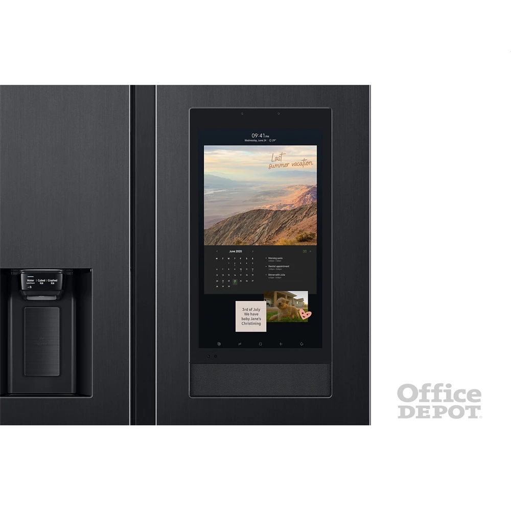 Samsung RS6HA8891B1/EF fekete, Side-by-Side, Hűtő:389L, Fagyasztó:225L, hűtőszekrény