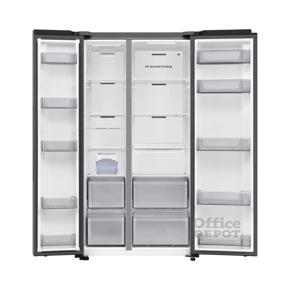 Samsung RS70F65QETEO side-by- side, Hűtő:420L, Fagyasztó:239L, hűtőszekrény