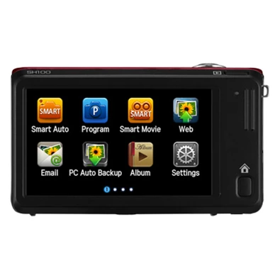 Samsung SH100 piros 14MP digitális fényképezőgép