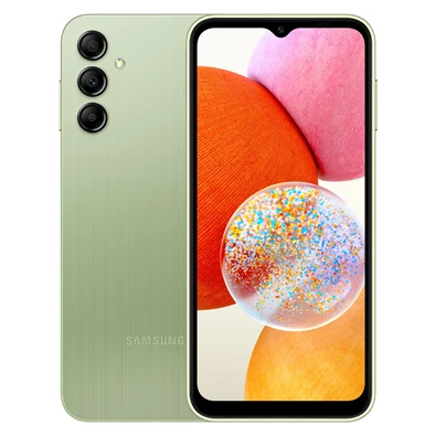Samsung Galaxy A14 4/128GB DualSIM (SM-A146P) kártyafüggetlen okostelefon - világoszöld (Android) Samsung Galaxy A14 4/128GB DualSIM (SM-A146P) kártyafüggetlen okostelefon - világoszöld (Android)