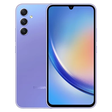 Samsung Galaxy A34 6/128GB DualSIM (SM-A346B) kártyafüggetlen okostelefon - király lila (Android) Samsung Galaxy A34 6/128GB DualSIM (SM-A346B) kártyafüggetlen okostelefon - király lila (Android)