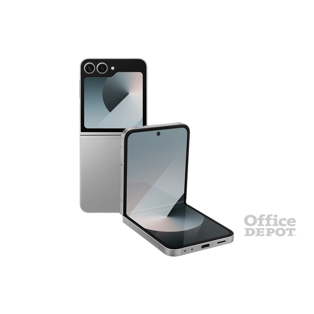 Samsung Galaxy Z Flip6 12/256GB DualSIM (SM-F741B) kártyafüggetlen okostelefon - Ködös ezüst (Android)