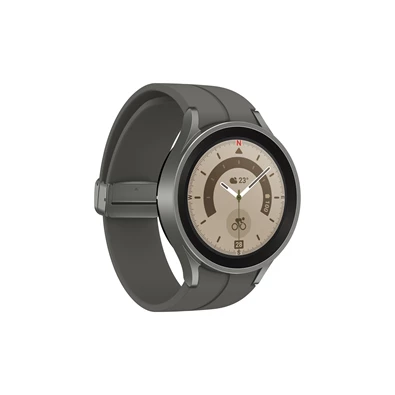 Samsung SM-R920NZTAEUE Galaxy Watch 5 Pro (45mm) titánium okosóra Samsung SM-R920NZTAEUE Galaxy Watch 5 Pro (45mm) titánium okosóra