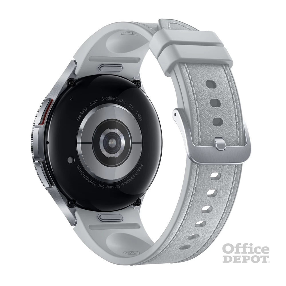 Samsung SM-R960NZSAEUE Galaxy Watch 6 Classic (47mm) ezüst okosóra