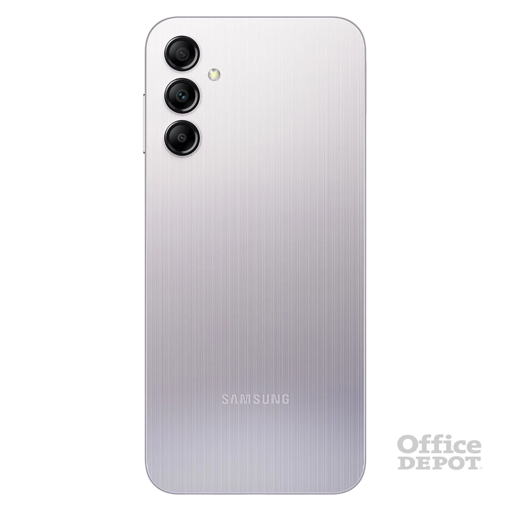 Samsung Galaxy A14 4/64GB DualSIM (SM-A145R) kártyafüggetlen okostelefon - ezüst (Android)