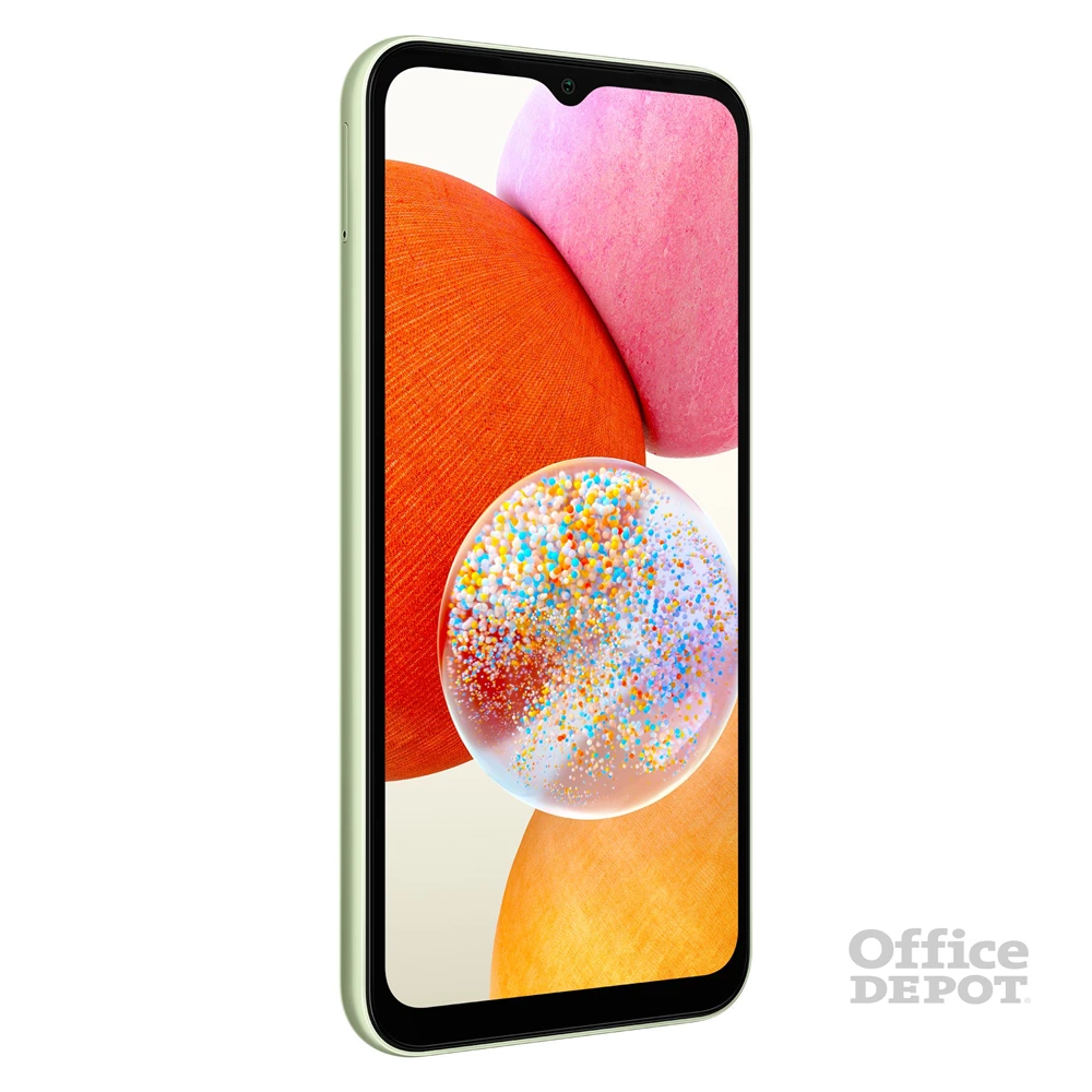 Samsung Galaxy A14 4/128GB DualSIM (SM-A146P) kártyafüggetlen okostelefon - világoszöld (Android)