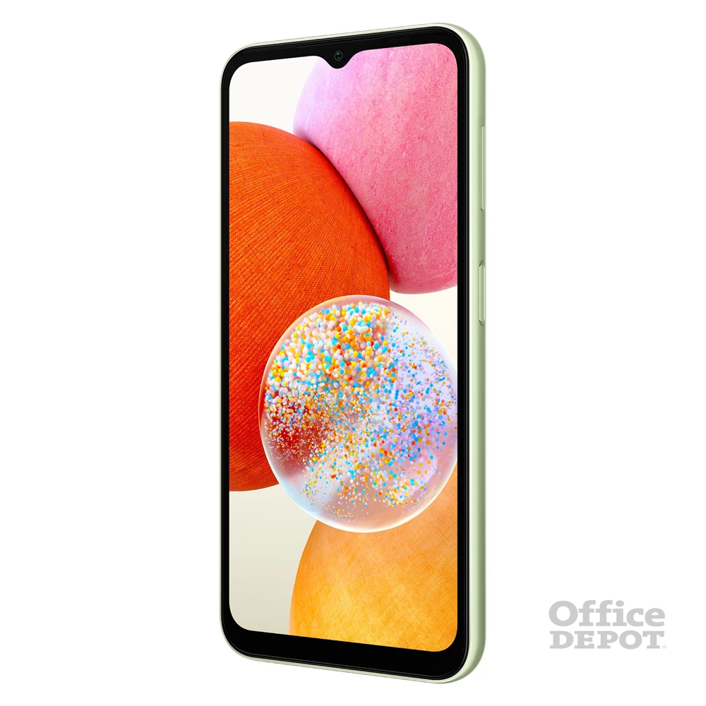 Samsung Galaxy A14 4/128GB DualSIM (SM-A146P) kártyafüggetlen okostelefon - világoszöld (Android)