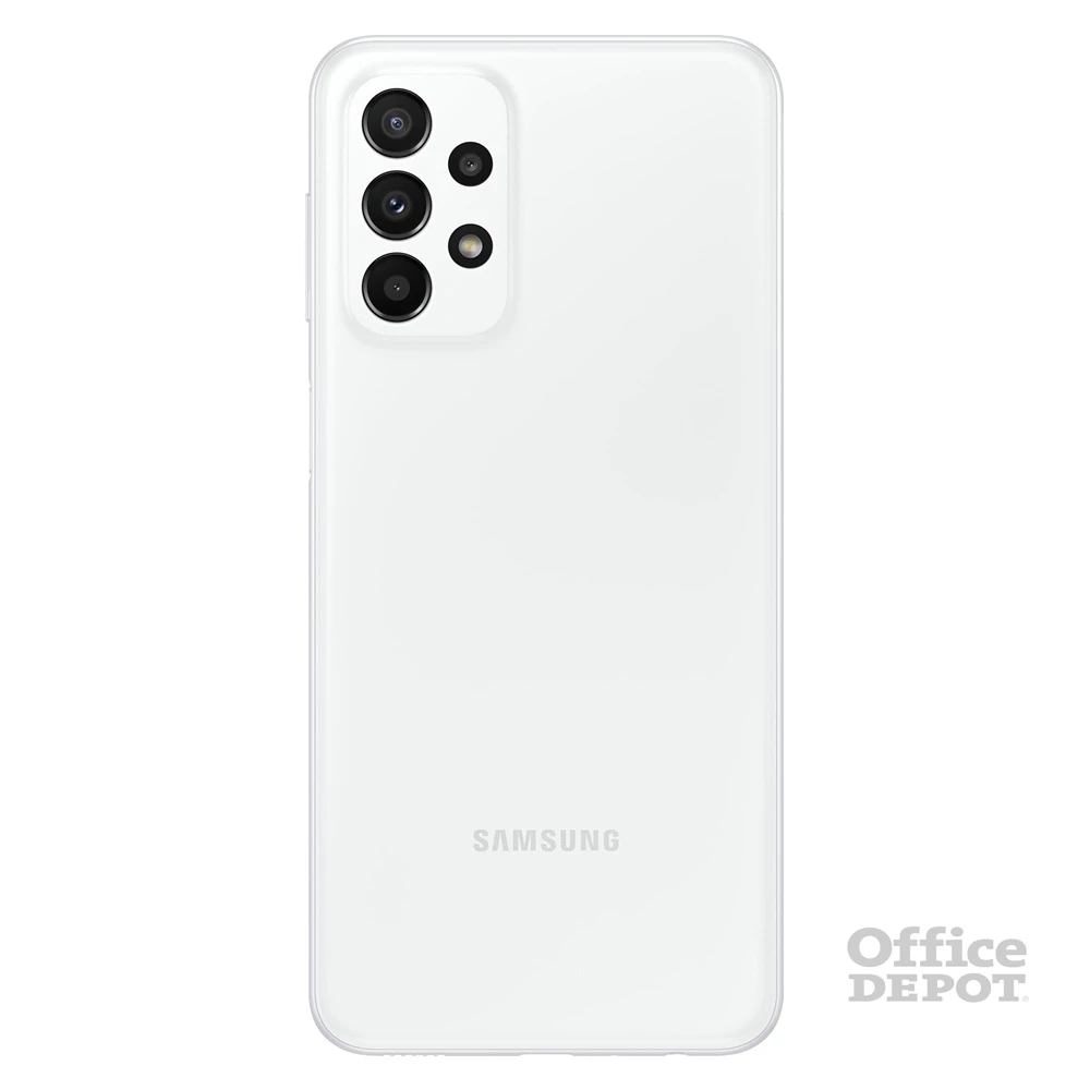 Samsung Galaxy A23 4/128GB DualSIM (SM-A236BZWVEUE) kártyafüggetlen okostelefon - fehér (Android)