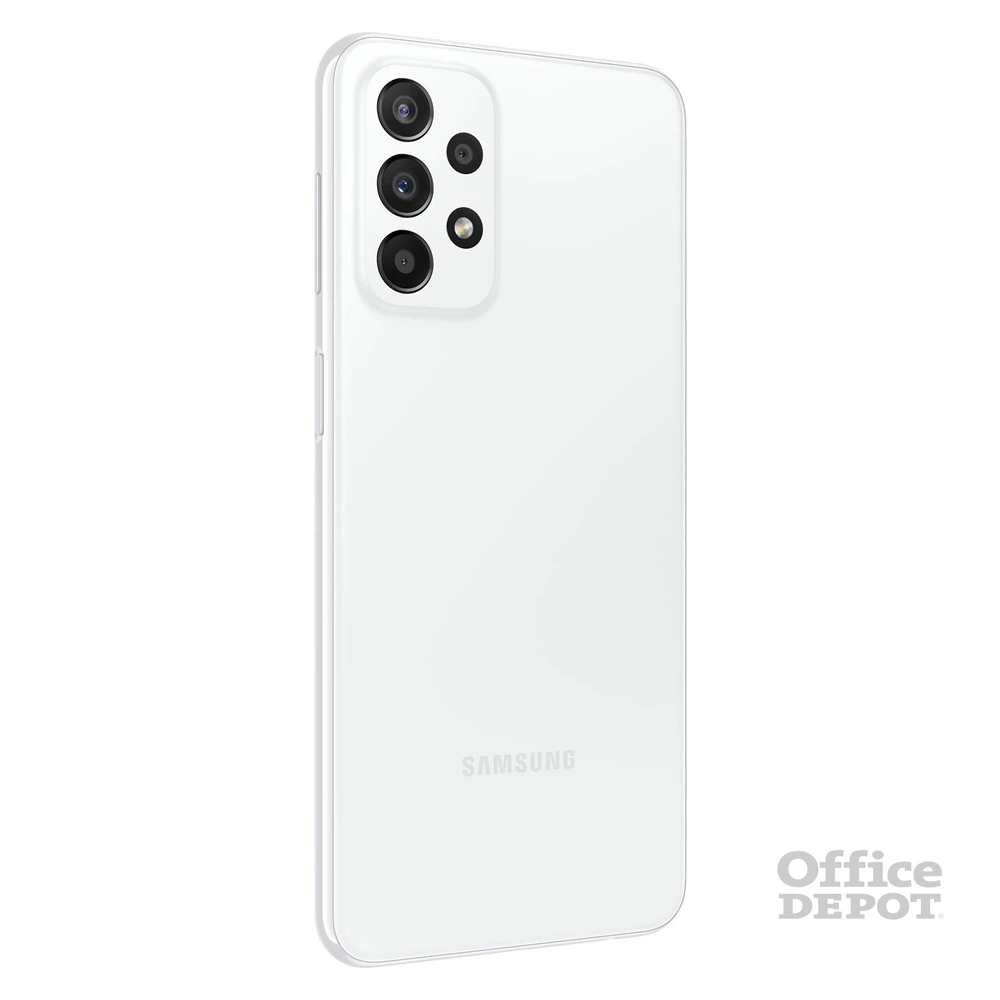 Samsung Galaxy A23 4/128GB DualSIM (SM-A236BZWVEUE) kártyafüggetlen okostelefon - fehér (Android)