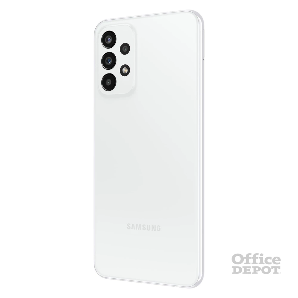 Samsung Galaxy A23 4/128GB DualSIM (SM-A236BZWVEUE) kártyafüggetlen okostelefon - fehér (Android)