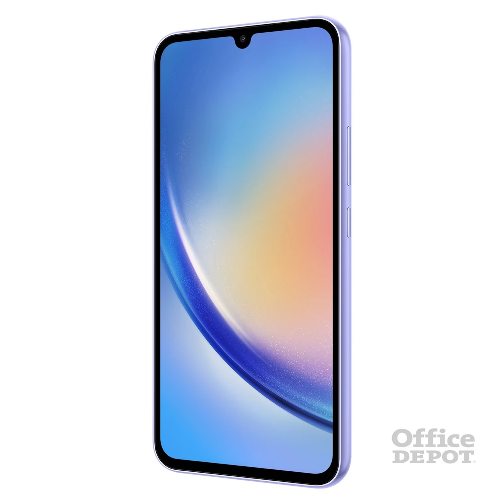 Samsung Galaxy A34 6/128GB DualSIM (SM-A346B) kártyafüggetlen okostelefon - király lila (Android)