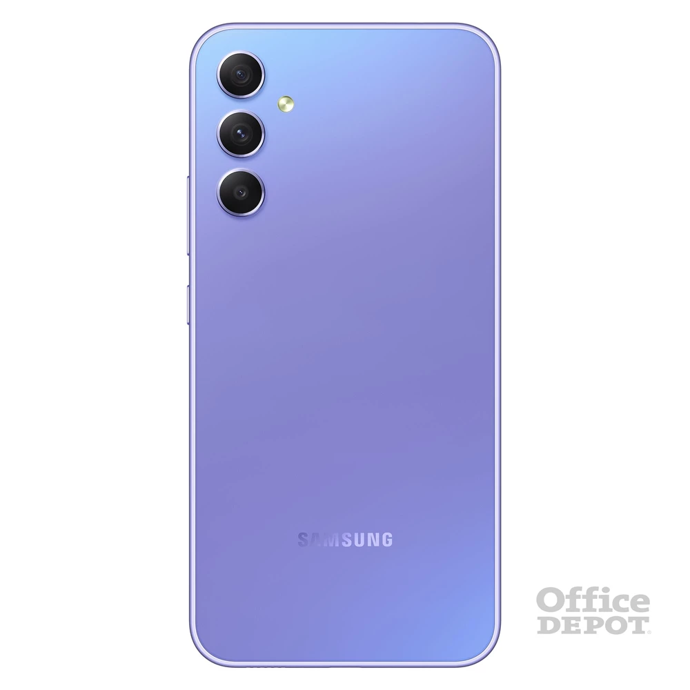 Samsung Galaxy A34 6/128GB DualSIM (SM-A346B) kártyafüggetlen okostelefon - király lila (Android)