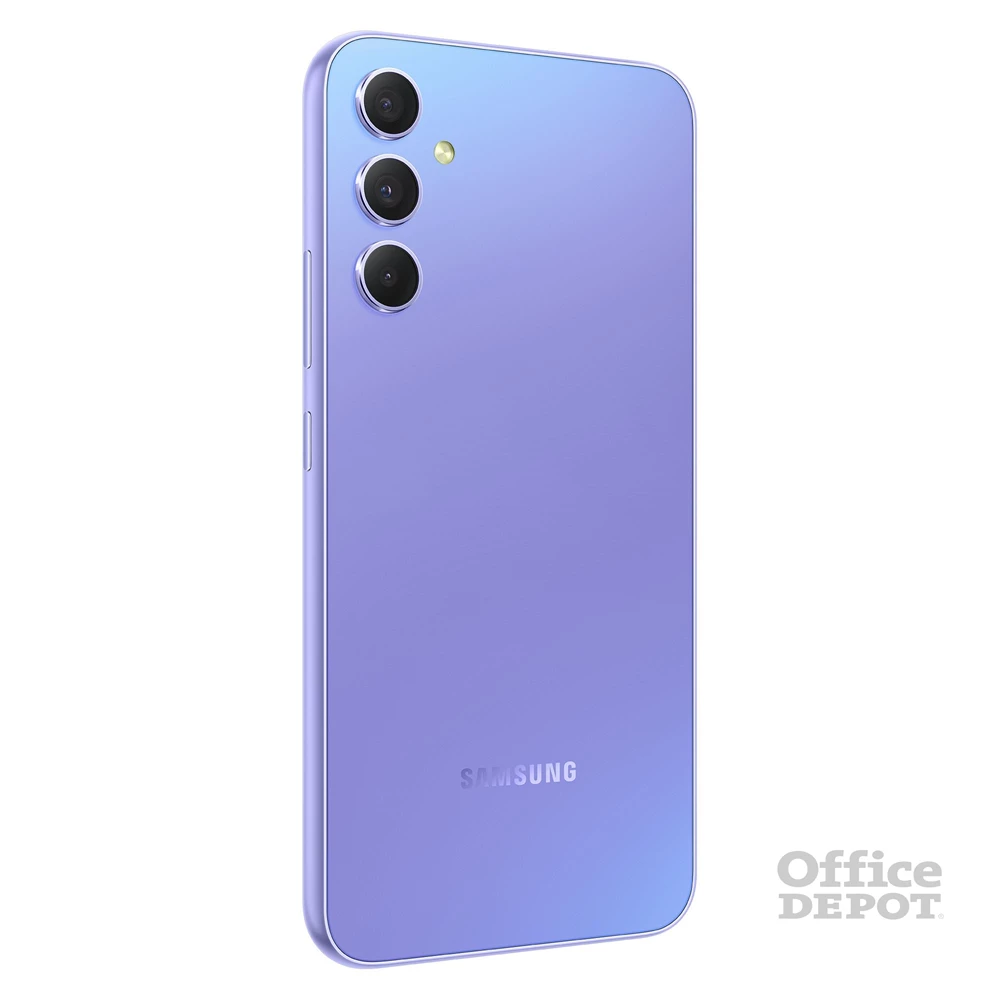 Samsung Galaxy A34 6/128GB DualSIM (SM-A346B) kártyafüggetlen okostelefon - király lila (Android)
