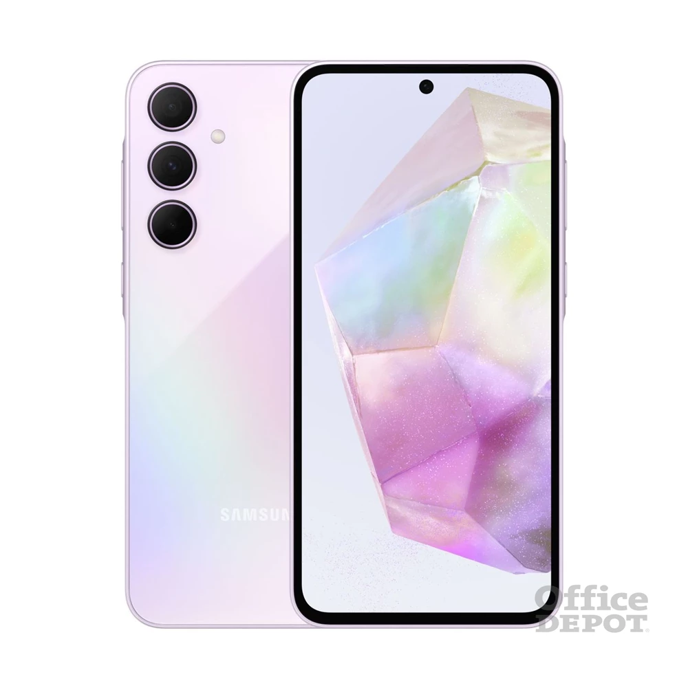 Samsung Galaxy A35 6/128GB DualSIM (SM-A356BLVBEUE) kártyafüggetlen okostelefon - király lila (Android)