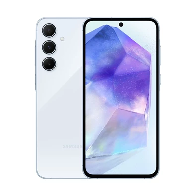 Samsung Galaxy A55 8/128GB DualSIM (SM-A556BLBAEUE) kártyafüggetlen okostelefon - király jegeskék (Android) Samsung Galaxy A55 8/128GB DualSIM (SM-A556BLBAEUE) kártyafüggetlen okostelefon - király jegeskék (Android)