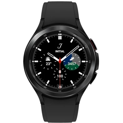 Samsung SM-R895FZKAEUE Galaxy Watch 4 Classic LTE eSIM (46mm) fekete okosóra Samsung SM-R895FZKAEUE Galaxy Watch 4 Classic LTE eSIM (46mm) fekete okosóra
