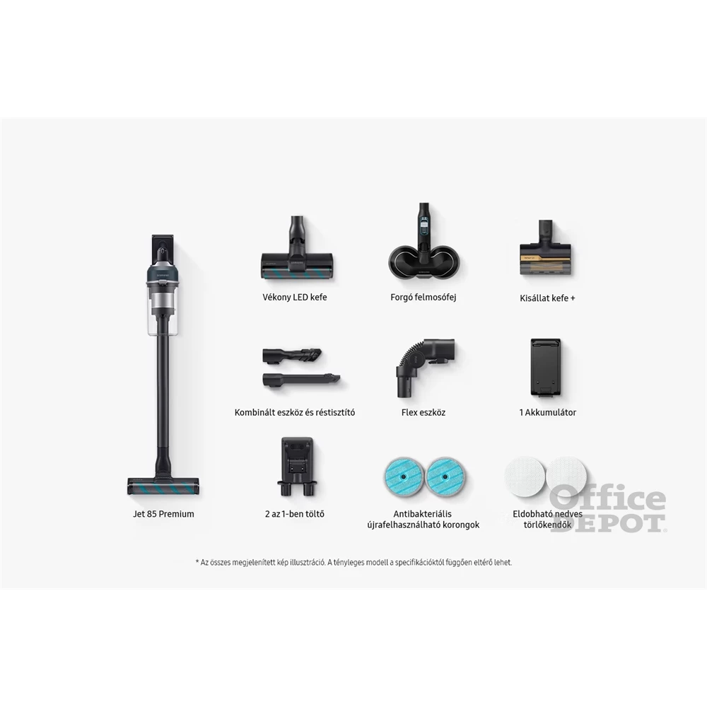 Samsung VS20C852FTB/GE Jet 85 Premium álló porszívó