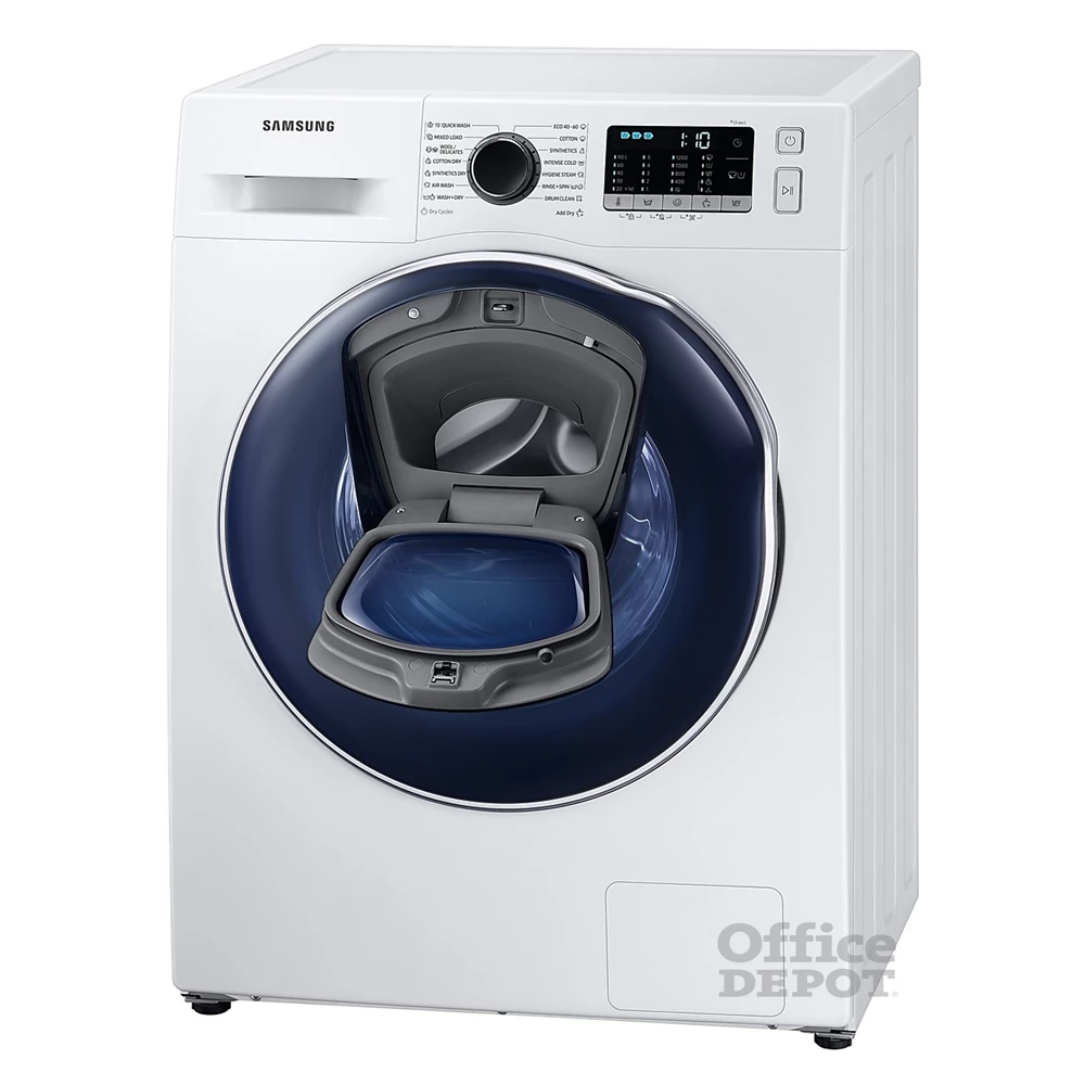 Samsung WD8NK52E0ZW/LE fehér, elöltöltős, max.1200ford., 8 kg/5 kg, mosó-szárítógép