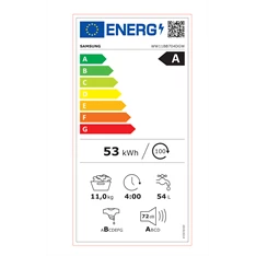 Samsung WW11BB704DGWS6 11 kg elöltöltős mosógép Samsung WW11BB704DGWS6 11 kg elöltöltős mosógép