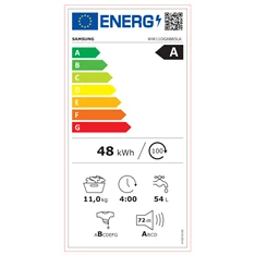 Samsung WW11DG6B85LKU4 11 kg elöltöltős mosógép Samsung WW11DG6B85LKU4 11 kg elöltöltős mosógép