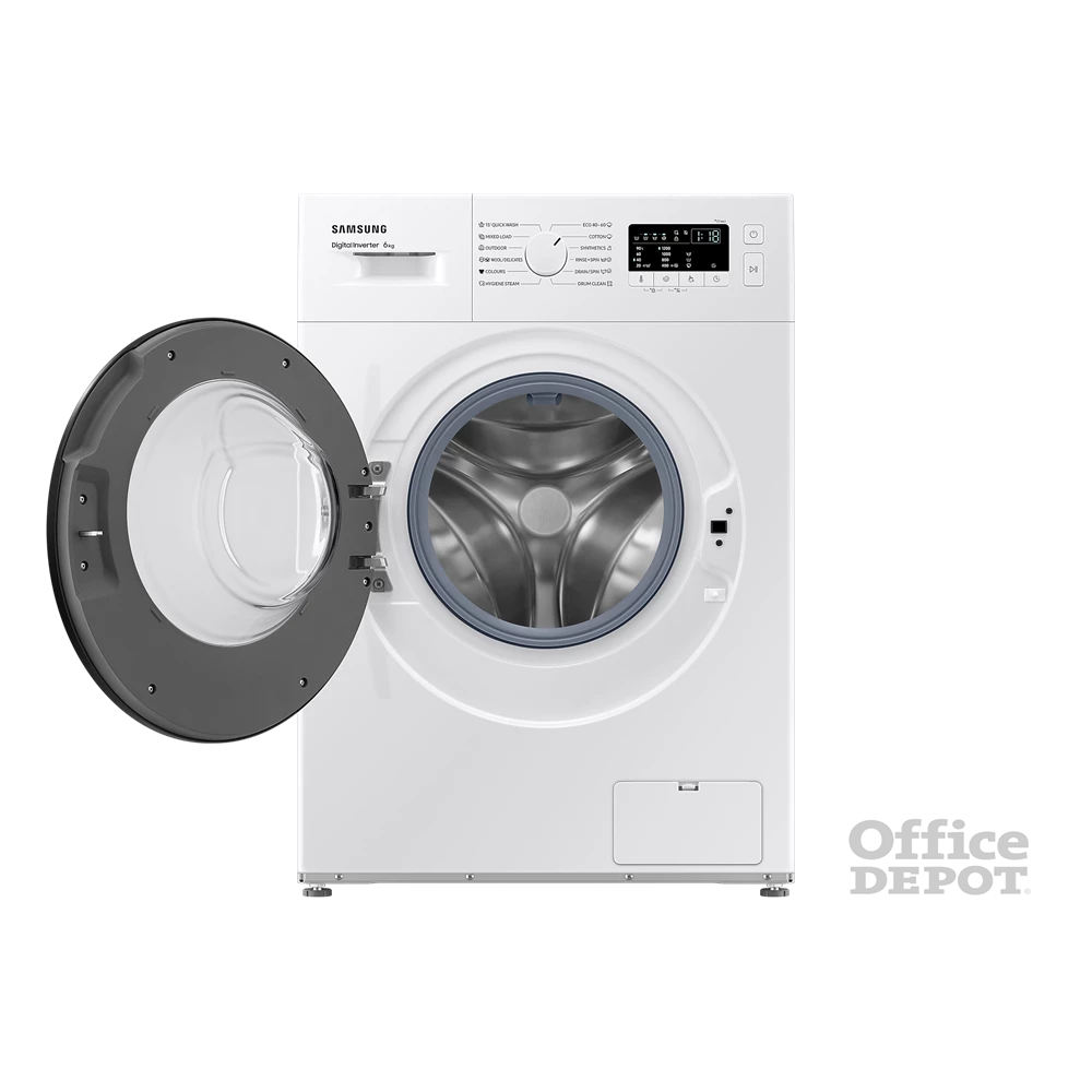 Samsung WW60A3120BE/LE fehér, elöltöltős, keskeny, max.1200ford., 6 kg, mosógép