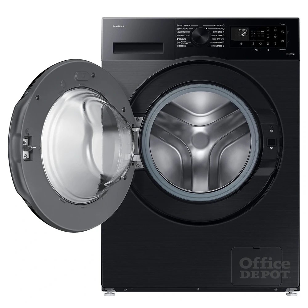 Samsung WW80CGC04DABLE fekete, elöltöltős, max.1400ford., 8 kg, mosógép (Használt - A)