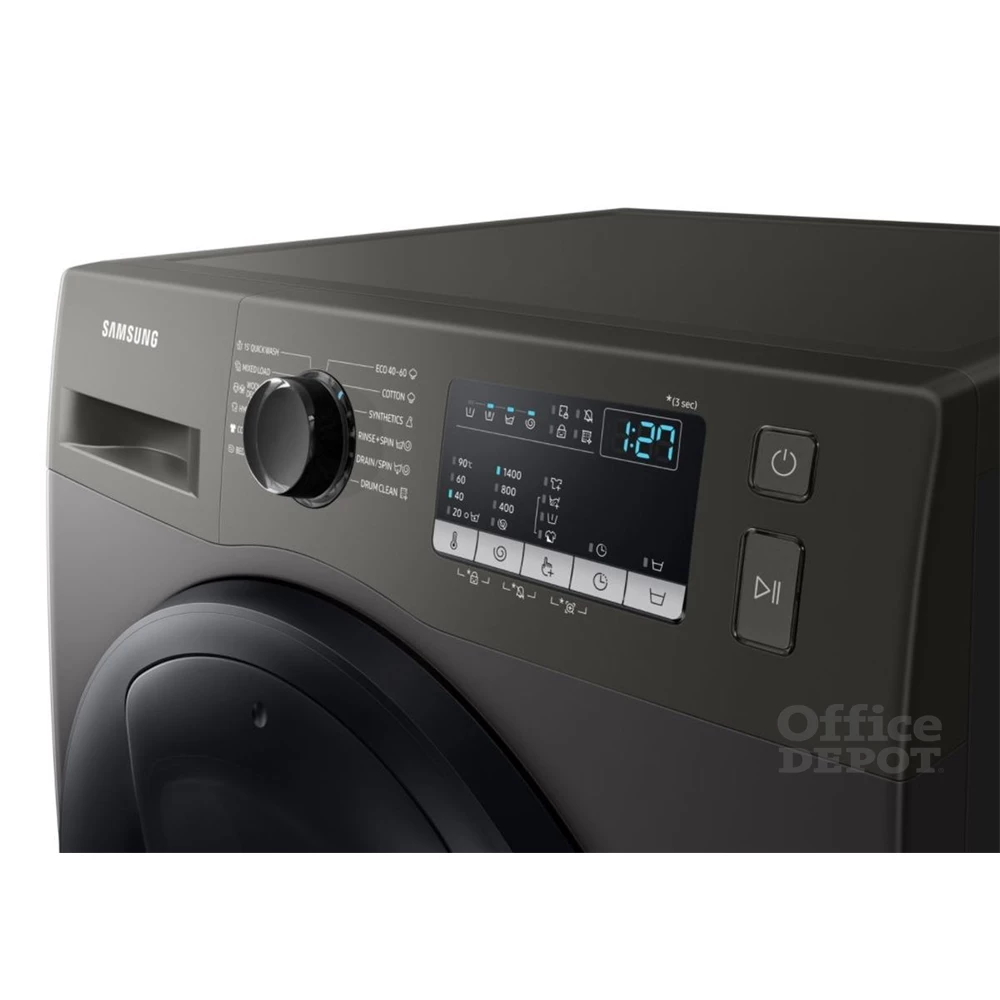 Samsung WW80T4540AX/LE Inox, elöltöltős, max.1400ford., 8 kg, mosógép