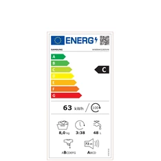 Samsung WW8NK52E0VW/LE elöltöltős mosógép Samsung WW8NK52E0VW/LE elöltöltős mosógép