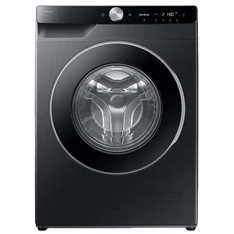 Samsung WW90DG6U25LBU4 fekete, elöltöltős, max.1400ford., 9 kg, mosógép (Újszerű)