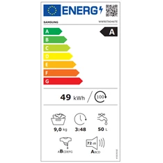 Samsung WW90TA046TE/LE elöltöltős mosógép Samsung WW90TA046TE/LE elöltöltős mosógép