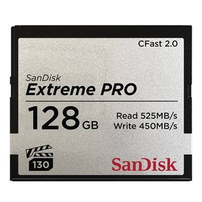 Sandisk 00173408 128GB Compact Flash 2.0 Extreme Pro memóriakártya Sandisk 00173408 128GB Compact Flash 2.0 Extreme Pro memóriakártya