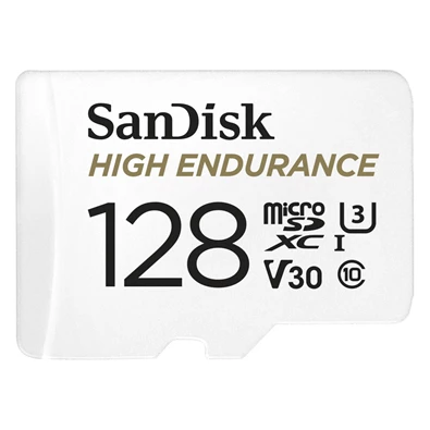 Sandisk 00183567 128GB SD micro (SDXC Class 10 UHS-I U3) High Endurance memóriakártya Sandisk 00183567 128GB SD micro (SDXC Class 10 UHS-I U3) High Endurance memóriakártya