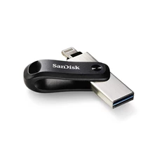 Sandisk 128GB USB3.0/Apple Lightning iXPAND GO Fekete-Ezüst (183588) Flash Drive Sandisk 128GB USB3.0/Apple Lightning iXPAND GO Fekete-Ezüst (183588) Flash Drive