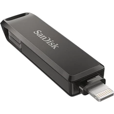 Sandisk 128GB USB C/Apple Lightning iXPAND LUXE Fekete (186553) Flash Drive Sandisk 128GB USB C/Apple Lightning iXPAND LUXE Fekete (186553) Flash Drive