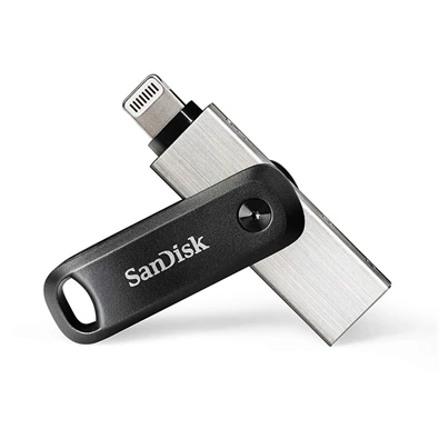 Sandisk 256GB USB3.0/Apple Lightning iXPAND GO Fekete-Ezüst (183589) Flash Drive Sandisk 256GB USB3.0/Apple Lightning iXPAND GO Fekete-Ezüst (183589) Flash Drive