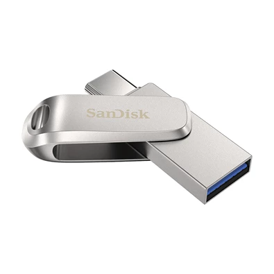 Sandisk 256GB USB3.1/Type-C Dual Drive Luxe Ezüst (186465) Flash Drive Sandisk 256GB USB3.1/Type-C Dual Drive Luxe Ezüst (186465) Flash Drive