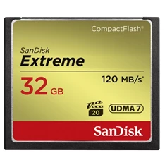 Sandisk 00124093 32GB Compact Flash Extreme memóriakártya Sandisk 00124093 32GB Compact Flash Extreme memóriakártya