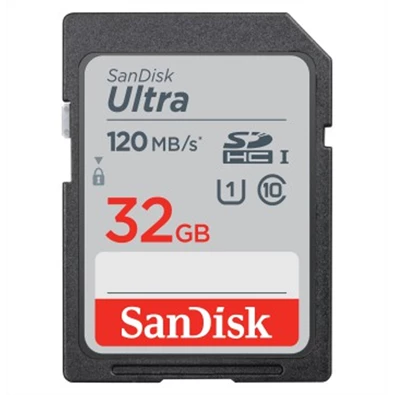 Sandisk 00186496 32GB SD (SDHC Class 10 UHS-I) Ultra memóriakártya Sandisk 00186496 32GB SD (SDHC Class 10 UHS-I) Ultra memóriakártya