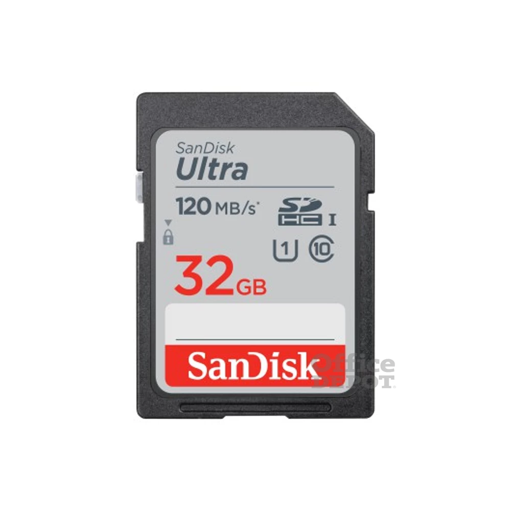 Sandisk 00186496 32GB SD (SDHC Class 10 UHS-I) Ultra memóriakártya