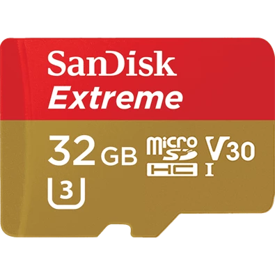 Sandisk 00173420 32GB SD micro ( SDHC Class 10) Extreme UHS-I V30 memóriakártya adapterrel Sandisk 00173420 32GB SD micro ( SDHC Class 10) Extreme UHS-I V30 memóriakártya adapterrel