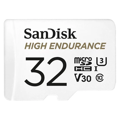 Sandisk 00183565 32GB SD micro (SDHC Class 10 UHS-I U3) High Endurance memóriakártya Sandisk 00183565 32GB SD micro (SDHC Class 10 UHS-I U3) High Endurance memóriakártya