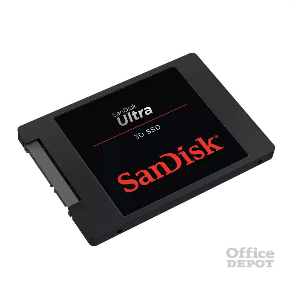Sandisk 500GB Sata3 2,5" ULTRA 3D (215477) fekete SSD
