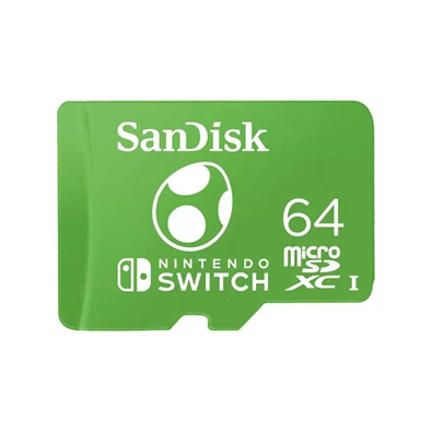 Sandisk 00220029 64B SD micro Nintendo Switch (SDXC Class 10 UHS-I) memóriakártya Sandisk 00220029 64B SD micro Nintendo Switch (SDXC Class 10 UHS-I) memóriakártya