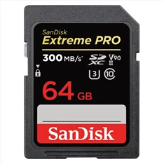 Sandisk 00121505 64GB SD (SDXC Class 10 UHS-II U3) Extreme Pro memóriakártya Sandisk 00121505 64GB SD (SDXC Class 10 UHS-II U3) Extreme Pro memóriakártya
