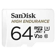 Sandisk 00183566 64GB SD micro (SDXC Class 10 UHS-I U3) High Endurance memóriakártya Sandisk 00183566 64GB SD micro (SDXC Class 10 UHS-I U3) High Endurance memóriakártya