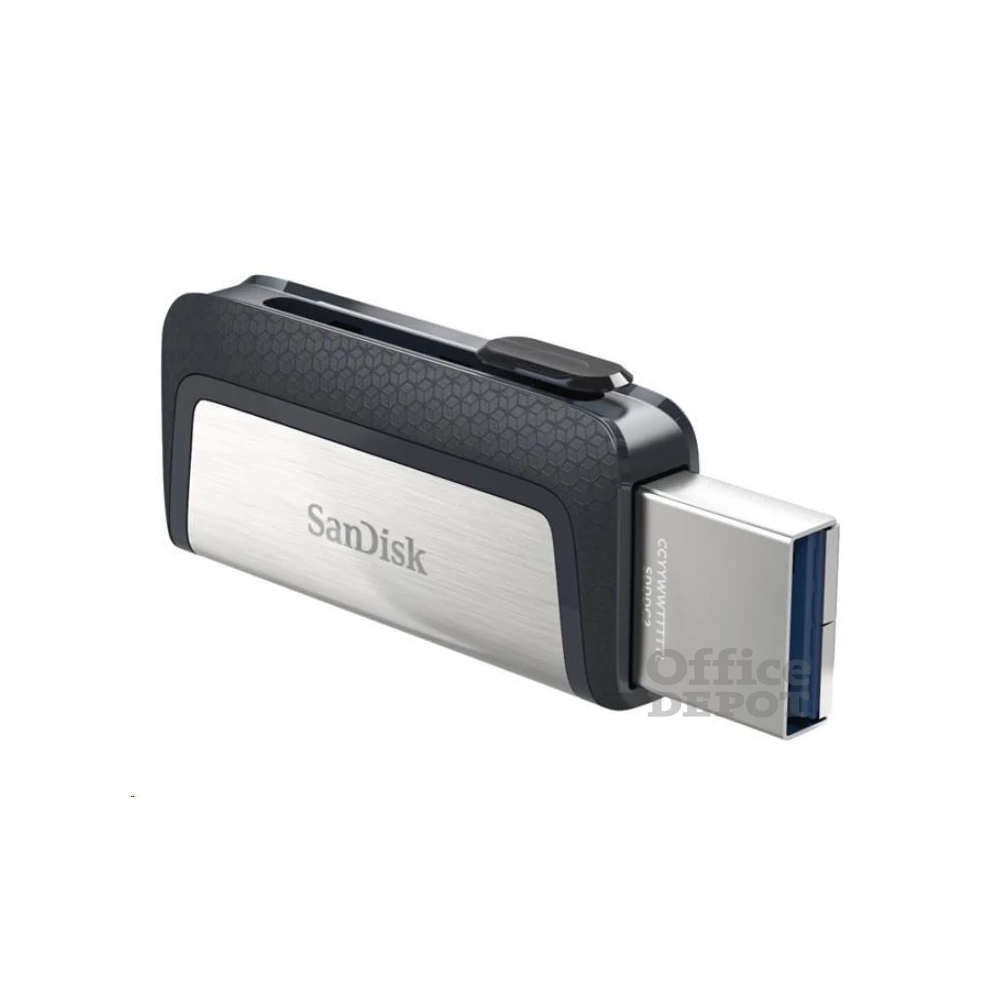 Sandisk 64GB USB3.0/Type-C Dual Drive Fekete-Ezüst (173338) Flash Drive Sandisk 64GB USB3.0/Type-C Dual Drive Fekete-Ezüst (173338) Flash Drive