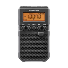 Sangean DT-800 digitális szintézeres FM-RDS hangszórós fekete zsebrádió Sangean DT-800 digitális szintézeres FM-RDS hangszórós fekete zsebrádió