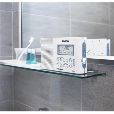 Sangean H-203+ DAB+/FM-RDS vízálló fürdőszobai rádió Sangean H-203+ DAB+/FM-RDS vízálló fürdőszobai rádió