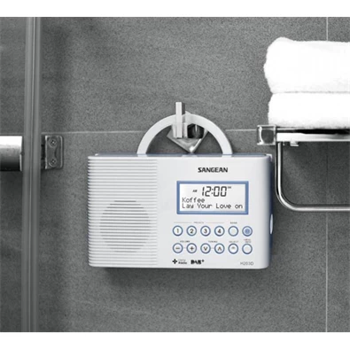 Sangean H-203+ DAB+/FM-RDS vízálló fürdőszobai rádió Sangean H-203+ DAB+/FM-RDS vízálló fürdőszobai rádió