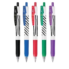 Zebra Sarasa Clip 0,7 Zebra Stripes 5pcs zselés toll